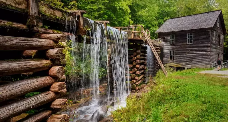 Mingus Mill millrace